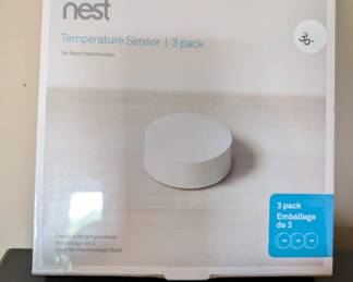 H63 - $30. 3 Pack Nest Temperature Sensor for Thermostats.