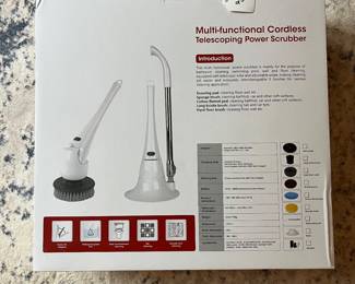 H72 - $25. Cordless Telescoping Power Scrubber. 