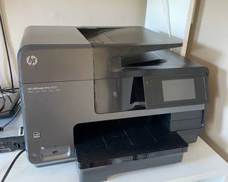 H21 - $75. HP OfficeJet Pro 8620. (Print, copy, scan, fax, Web, wireless) Measures 20 W by 16.5 D by 12.5 T 