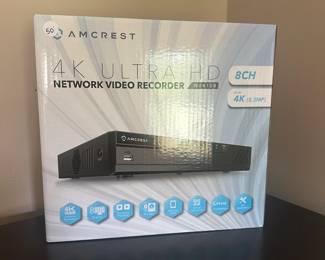 H56 - $50. Amcrest 4K Ultra-HD video recorder.  