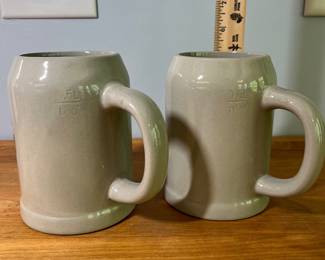 H48 - $20. Germany Deutschland mugs, set of 2. 