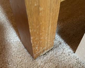 H6 - $150. Thomasville Desk. Measures 42 W x18 D x 30 T. Very good condition - has one small water ring - see photos. 