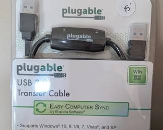 H60 - $15. Plugable USB Transfer Cable.  