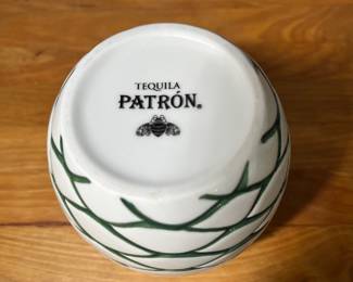 H98 - $40. Patron Tequila 2018 Beehive Tumbler Ceramic Mug set of 6.