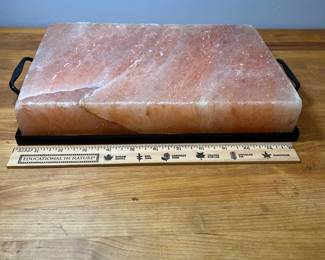 H77 - $25. Salt Block #3. Measures 12" x 8" x 2". 