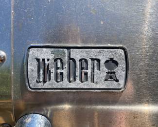 H9 - $125. Weber Genesis Grill includes propane tank. Measures 56 W by 26 D by 48 T. 