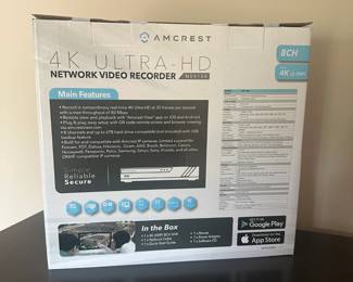 H56 - $50. Amcrest 4K Ultra-HD video recorder.  