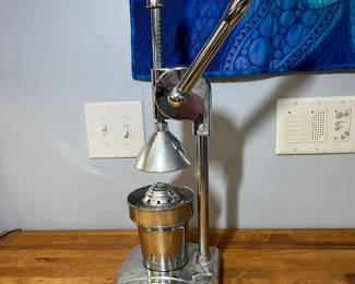 H100 - $60. Manual Juice Presser. Measures 19.25 T 