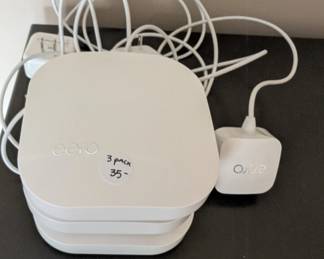 H69 - $35. Eero Routers 3 pack. Model number B010001. 
