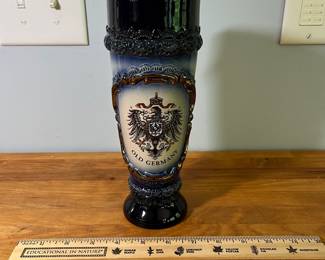 H47 - $15. Beer Stein by King. “Old Germany” Measures 9.5" T.
