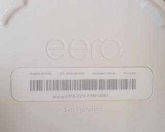 H69 - $35. Eero Routers 3 pack. Model number B010001. 