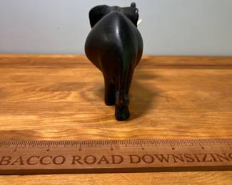 H87 - $15. Carved Elephant and baby. 