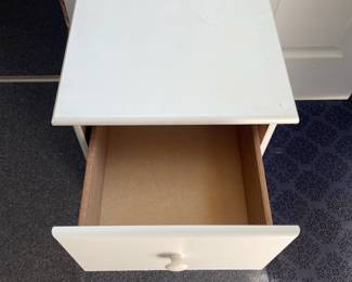 H23 - $25. 2 Drawer Cabinet. 16 W by 15.75 D by 22 T 