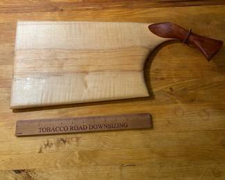 H101 - $30. Cutting Board. Measures 20.5" W x 9.5" D