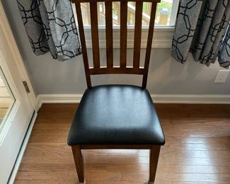 Chair measures 19.5 W by 21 Deep by 40.25 T, Seat Height is 18 T. 