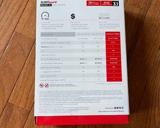 H93 - $50. Arris Surfboard cable modem. Model #SB8200