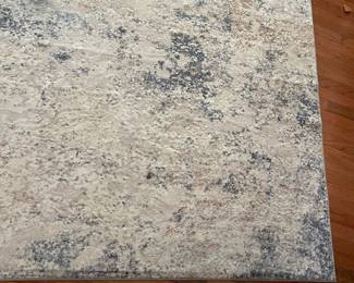 H13 - $75. Large Machine Washable Area Rug. Measures 106.5" x 142" (almost 9' x 12')