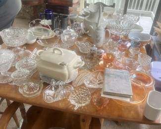 vintage glassware
