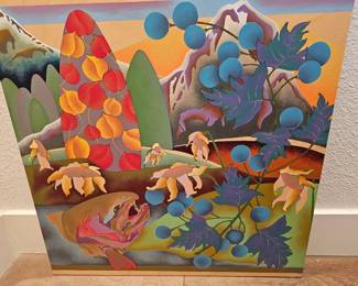 Tonia Ralston "Salmon Trout" Original Artwork