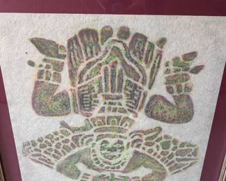 Stone Rubbing Artwork