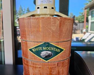 White Mountain Ice Cream Maker