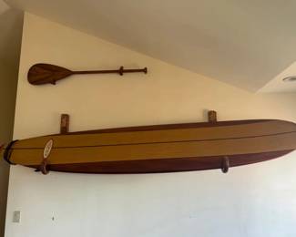 KKS091 Surftech Longboard and Paddle (with Mounting)