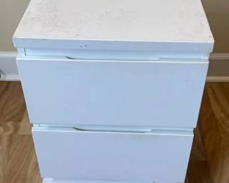 KKS059 - IKEA 2 drawer night stand 