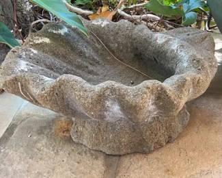 KKS144- Sea Shell Concrete Garden Decoration