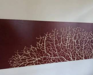 KKS076 Stained Wood Coral Branch Design
