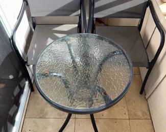 KKS077 Patio Chairs with Small Table