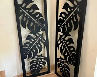 KKS133- Monstera Wood Panel Artwork 