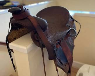 KKS118 Decorative Western Style Hawaiian Horse Saddle
