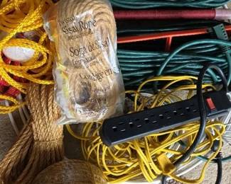 KKS024 - Electrical Extension Cords and Rope