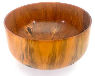 Lot 135	TODD CAMPBELL (American, 20th-21st century), Large Hand-Turned Bowl, Norfolk Island Pine