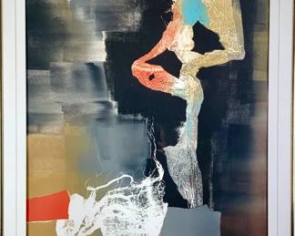 Lot 39	Laszlo Dus (Hungarian-American, b. 1941). Untitled (1981). Monotype on Paper.