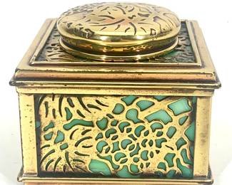 Louis Comfort Tiffany Inkwell C 1910