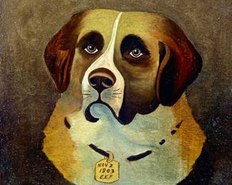 English School, Oil on Canvas C. 1903