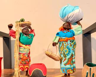Ethnic Dolls / 9” Artist made