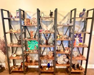Large Wall Shelf Unit /wood shelves
