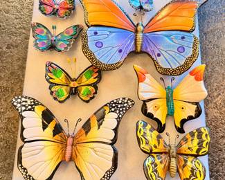 Wall Butterflies / Clay Art