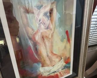 Figurative Nude Painting by A. Bova