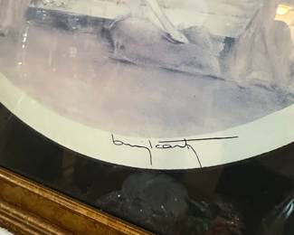 Original The Artists Model Lithograph by Louis Icart second image