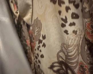 Karen Scott Womans Bird and Polka Dot Print ButtonUp Shirt second image