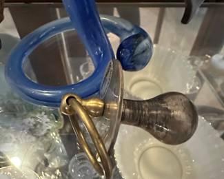 Godinger India Heavy Silver Plated Pacifier