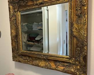 Ornate Rococo Giltwood Mirror