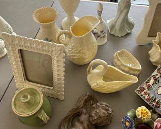 Assorted Decorative Figurines and Vases second image