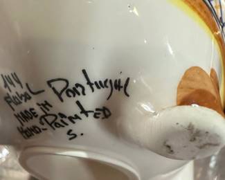 HandPainted Portuguese Ceramic Piggy Bank third image