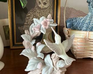 Roman Coco Valencia Collection Porcelain Hummingbird Figurine