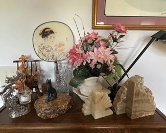 Art Deco Onyx Bookends