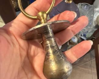 Godinger India Heavy Silver Plated Pacifier third image